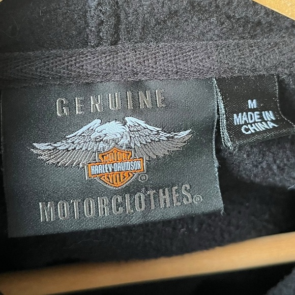 Harley-Davidson Willie G Skull Hoodie Women’s Medium Black - Picture 10 of 14